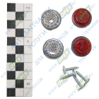 TA-BNP Крепеж номерного знака; комплект (4 самореза с катафотами) ТОП АВТО